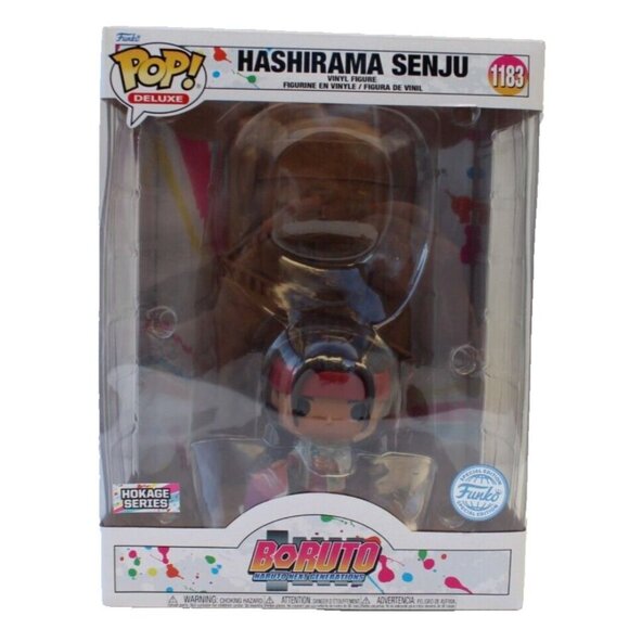New Funko Pop! DELUXE Hashirama Senju Boruto Next Generations GameStop Exclusive - Picture 1 of 2